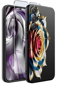 ETUI do Samsung S25+ Plus | WZORY | SILIKONOWE MATT CASE + SZKŁO 9H 2