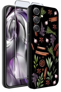ETUI do Samsung S25+ Plus | WZORY | SILIKONOWE MATT CASE + SZKŁO 9H 2