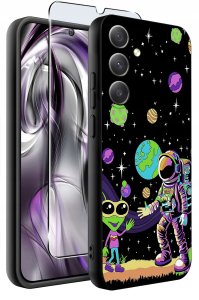 ETUI do Samsung S25+ Plus | WZORY | SILIKONOWE MATT CASE + SZKŁO 9H 2