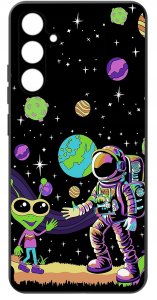 ETUI do Samsung S25+ Plus | WZORY | SILIKONOWE MATT CASE + SZKŁO 9H 4