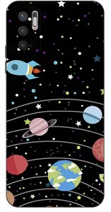 ETUI do Xiaomi Redmi Note 10 5G | WZORY | SILIKONOWE MATT CASE + SZKŁO 9H 3