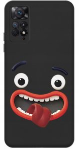 krainaGSM ETUI do Xiaomi Redmi Note 11 Pro | WZORY | SILIKONOWE MATT CASE + SZKŁO 9H 3