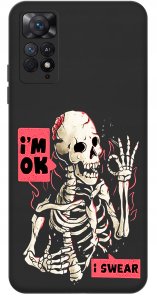 krainaGSM ETUI do Xiaomi Redmi Note 11 Pro | WZORY | SILIKONOWE MATT CASE + SZKŁO 9H 3