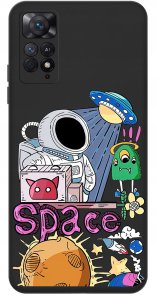 krainaGSM ETUI do Xiaomi Redmi Note 11 Pro | WZORY | SILIKONOWE MATT CASE + SZKŁO 9H 3