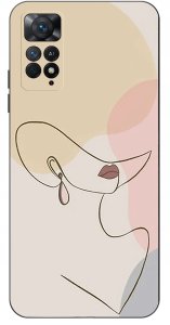 krainaGSM ETUI do Xiaomi Redmi Note 11 Pro | WZORY | SILIKONOWE MATT CASE + SZKŁO 9H 3