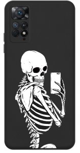 krainaGSM ETUI do Xiaomi Redmi Note 11 Pro | WZORY | SILIKONOWE MATT CASE + SZKŁO 9H 3