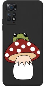 krainaGSM ETUI do Xiaomi Redmi Note 11 Pro | WZORY | SILIKONOWE MATT CASE + SZKŁO 9H 3