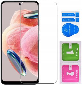 ETUI do Xiaomi Redmi Note 12 4G | WZORY | SILIKONOWE MATT CASE + SZKŁO 9H 4