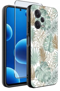 krainaGSM ETUI do Xiaomi Redmi Note 12 5G |Poco X5 5G | WZORY | SILIKONOWE MATT SZKŁO 2