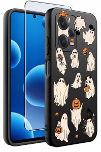 krainaGSM ETUI do Xiaomi Redmi Note 12 5G |Poco X5 5G | WZORY | SILIKONOWE MATT SZKŁO 2