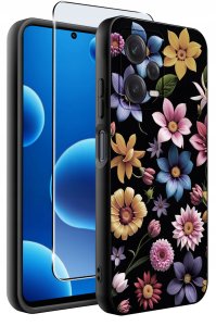 krainaGSM ETUI do Xiaomi Redmi Note 12 Pro 5G SILIKONOWE MATT CASE + SZKŁO 2