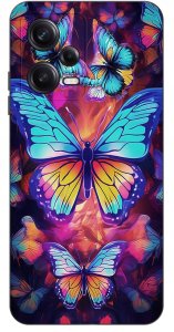 ETUI do Xiaomi Redmi Note 12 Pro 5G | WZORY | SILIKONOWE MATT CASE + SZKŁO 3