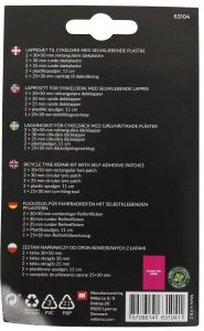 Lappesæt til cykeldæk. 3