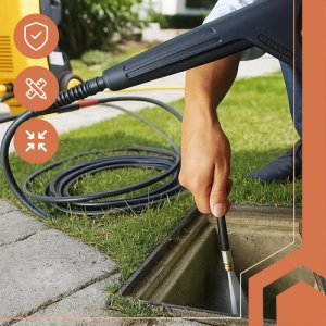 Ruhhy Wąż do czyszczenia rur z adapterem 20m 26133 12