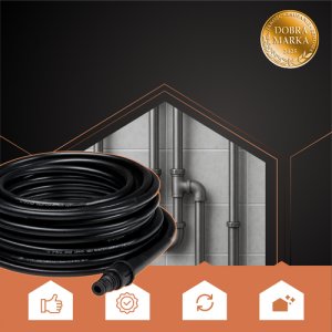 Ruhhy Wąż do czyszczenia rur z adapterem 20m 26133 6