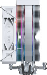 Chłodzenie CPU Montech Montech NX400 White CPU-Khler, ARGB - 120mm, wei 5