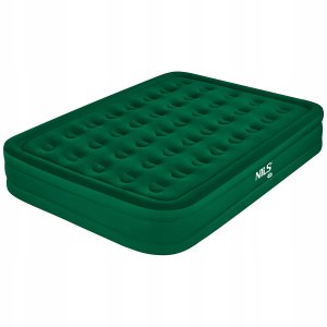 Nils Extreme NC2808 MATERAC DWUOSOBOWY KING SIZE ZIELONY + POMPKA ELEKTRYCZNA NILS CAMP 5