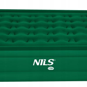 Nils Extreme NC2808 MATERAC DWUOSOBOWY KING SIZE ZIELONY + POMPKA ELEKTRYCZNA NILS CAMP 7