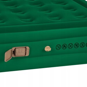 Nils Extreme NC2808 MATERAC DWUOSOBOWY KING SIZE ZIELONY + POMPKA ELEKTRYCZNA NILS CAMP 9