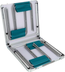 NC1633 STÓŁ I KRZESŁA ZESTAW NIEBIESKI NILS CAMP 8