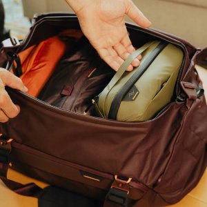 Kosmetyczka Travel Line Peak Design Wash Pouch Kelp - oliwkowa 6