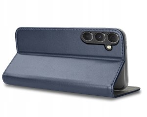 krainaGSM ETUI SKÓRZANE do Samsung Galaxy S24 FE MAGNETYCZNE BOOK CASE TOKRA SZKŁO 9H 3