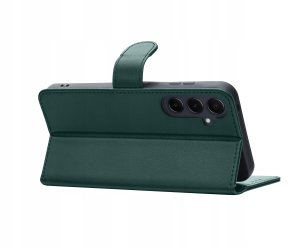 ETUI do Samsung S24 FE | SKÓRZANE PORTFEL BOOK TOKRA CASE CLASSIC + SZKŁO 4