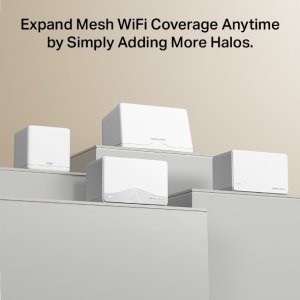 MERCUSYS Halo H25BE(3-pack) WiFi7 Mesh (BE3600,2,4GHz/5GHz,3xGbELAN/WAN) 8