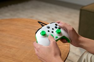 Turtle Beach Rematch Core Biało-Zielony 9