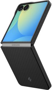 Spigen Spigen Airskin Aramid - Etui do Samsung Galaxy Z Flip 7 (Black) 2