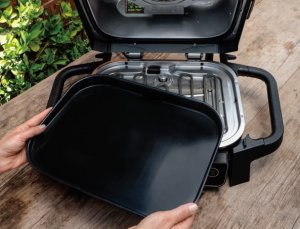 Kepimo padėklas Ninja Woodfire Electric BBQ OG701EU, 37x28 cm, juodas 3