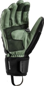 LEKI RĘKAWICE Hevon 3D black-dusty-green 9.0 3