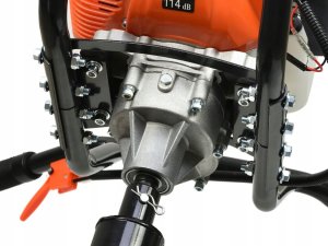 Świder spalinowy(2os.) + wiertła(10cm,20cm,30cm) + adapter 50cm (1/2) 6