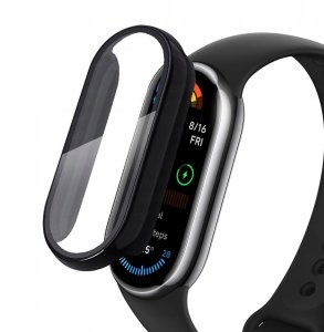 Etui z szybką Tech-Protect Defense do Xiaomi Smart Band 10 / 10 NFC Black 2