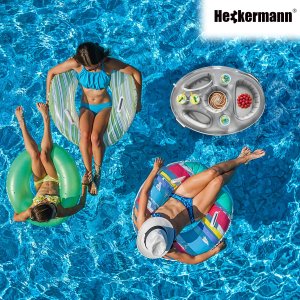 Heckermann Pływający stolik taca przekąski YQ-PM Barek basenowy 11