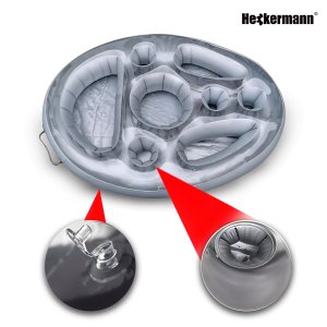 Heckermann Pływający stolik taca przekąski YQ-PM Barek basenowy 5