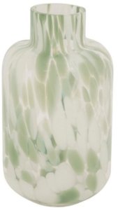 Lumarko VASE ARVO WHITE / GREEN H26CM 2