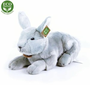 Rappa - Pluszowa realistyczna maskotka Królik 33 cm 3