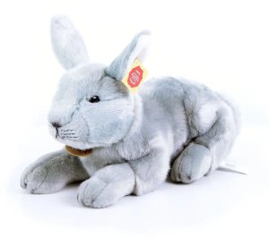 Rappa - Pluszowa realistyczna maskotka Królik 33 cm 5