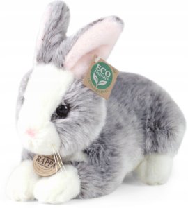 Rappa - Pluszowa realistyczna maskotka Królik 33 cm 6