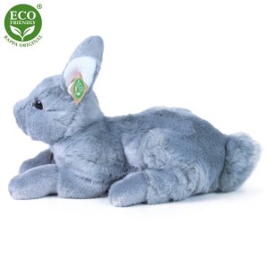 Rappa - Pluszowa realistyczna maskotka Królik 33 cm 7