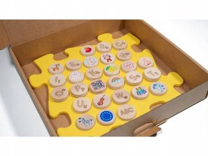 Mata Sensoryczna Ortopedyczna Puzzle Alfabet Nauka Angielskiego Muffik / Alphabet Lemon / Mfk-101-2-12 5