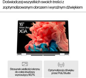 HP ENVY x360 16-ac0048nw Intel Core Ultra 5 125U Hybryda (2w1) 40,6 cm (16") Ekran dotykowy 2K 16 GB LPDDR5-SDRAM 512 GB SSD Wi-Fi 7 (802.11be) Windows 11 Home Srebrny 11