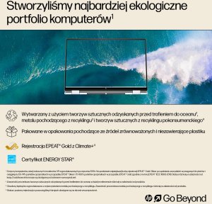 HP ENVY x360 16-ac0048nw Intel Core Ultra 5 125U Hybryda (2w1) 40,6 cm (16") Ekran dotykowy 2K 16 GB LPDDR5-SDRAM 512 GB SSD Wi-Fi 7 (802.11be) Windows 11 Home Srebrny 9