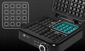 GOFROWNICA 4 GOFRY REGULACJA TEMPERATURY MOCNA NIEPRZYWIERAJĄCE PŁYTY 4