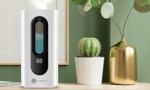 NAWILŻACZ POWIETRZA OCZYSZCZACZ DYFUZOR JONIZATOR ULTRADŹWIĘKOWY + PILOT 3