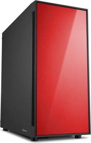 Obudowa Sharkoon AM5 Silent Red + maty wyciszające (4044951020539) 1