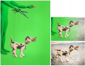 NIEWIDZIALNY STRÓJ ZIELONY GREEN SCREEN KOSTIUM 180CM FOTOGRAFIA KOMBINEZON 2