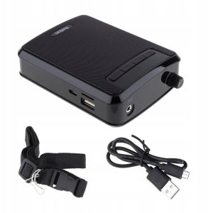 Wzmacniacz głosu przewodowy ROLTON K300 mikrofon 7