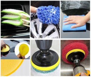 ZESTAW SZCZOTEK DETAILINGOWY 26EL DO CZYSZCZENIA SZCZOTKI NA WKRĘTARKĘ 6